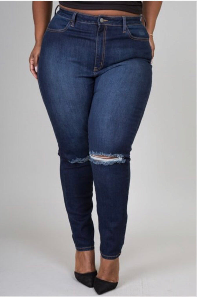 Curvy Fitted Jeans